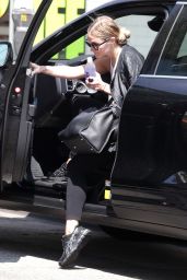 Ashlee Simpson - Leaving a Gym in Studio City 8/5/2016