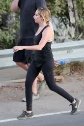 Ashley Tisdale - Hiking in Los Angeles 8/23/2016 