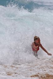 Britney Spears - Beach Bikini Fun in Hawaii 8/4/2016 