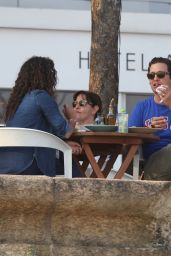 Camila Alves and Matthew McConaughey - Lunch at Arpoador Beach in Rio de Janeiro 8/9/2016