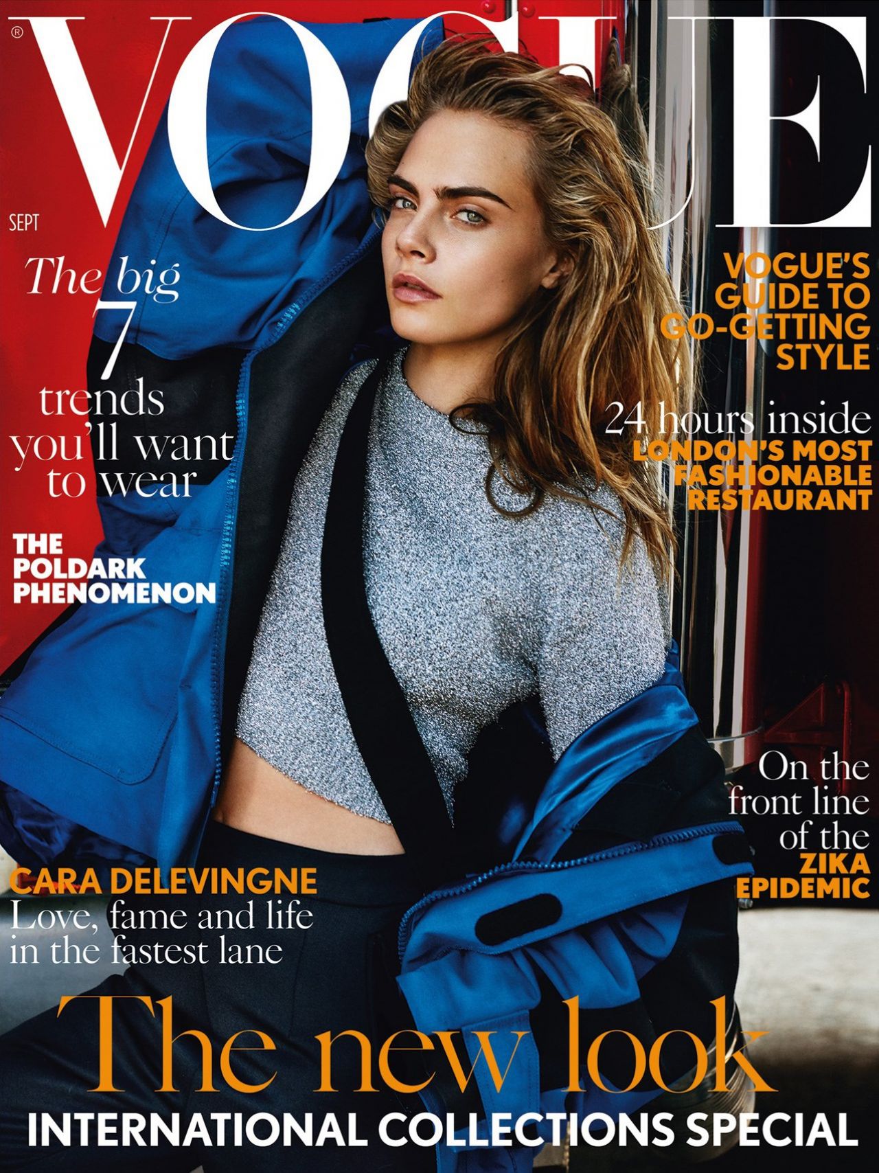 Cara Delevingne - Vogue Magazine UK September 2016 Cover • CelebMafia