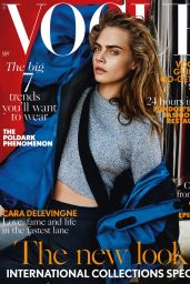Cara Delevingne - Vogue Magazine UK September 2016 Cover