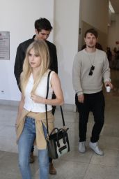 Carlson Young at Bloody Weekend Convention in São Paulo with Daniel Sharman 8/27/2016