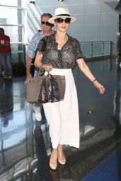 Catherine Zeta Jones - JFK Airport in New York  8/29/2016