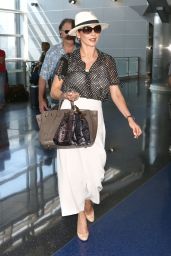 Catherine Zeta Jones - JFK Airport in New York  8/29/2016