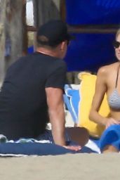 Charlotte McKinney in Bikini at Beach With Sister Garland McKinney in Santa Monica 8/27/2016 