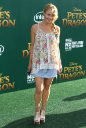 Charlotte Ross – ‘Pete’s Dragon’ Premiere in Hollywood 8/8/2016