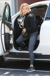 Chloe Moretz at a Pilates Class in West Hollywood 8/19/2016 