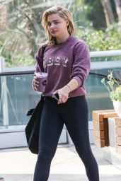 Chloe Moretz at a SoulCycle in West Hollywood 8/15/2016 