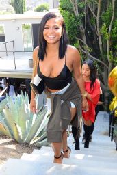Christina Milian & Karrueche Tran - Good Brother Clothing Launch Pool Party in Hollywood 8/20/2016 