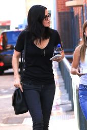 Courteney Cox - Out With Her Daughter in Los Angeles 8/11/2016 
