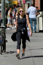 Dakota Fanning Street Style - Out in New York  City 8/22/2016
