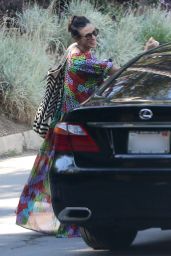 Demi Moore - Leaving Her Home in Los Angeles, August 2016