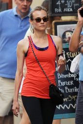 Diane Kruger - Spotted Leaving The Gym in Soho, NYC 8/8/2016