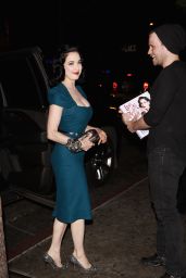 Dita Von Teese - Arrives to Film Reality Show in Los Angeles, August 2016