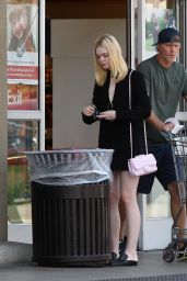 Elle Fanning - Grocery Shopping at Smart And Final in LA 8/24/2016