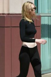 Elle Fanning in Tights - Out in Los Angeles, August 2016