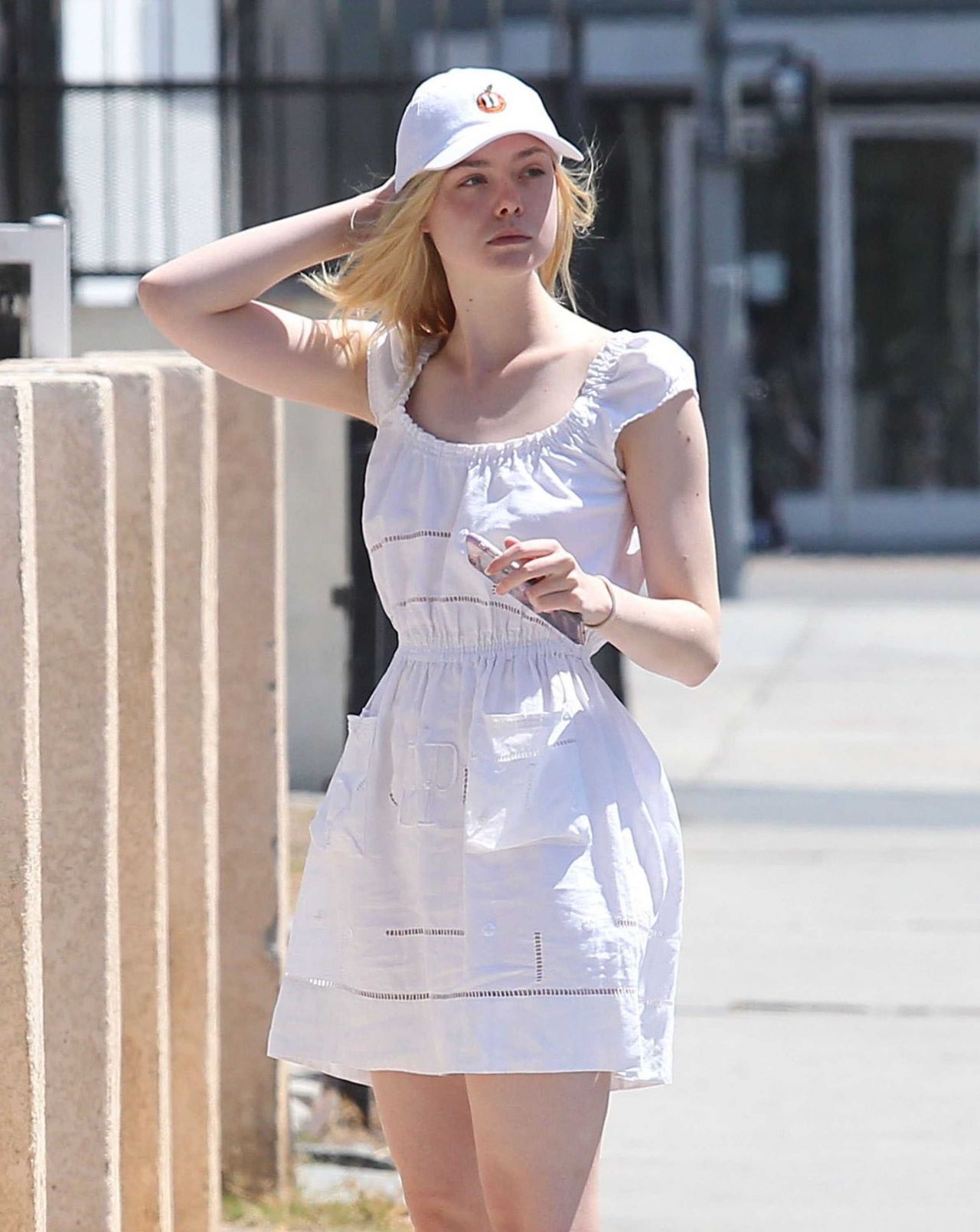 Elle Fanning - Out in West Hollywood 8/29/2016 • CelebMafia