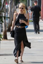 Emma Roberts Chic Outfit - Out in LA 8/25/2016 