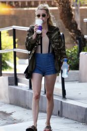 Emma Roberts - Out in West Hollywood 8/6/2016 