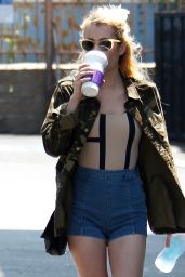 Emma Roberts - Out in West Hollywood 8/6/2016 