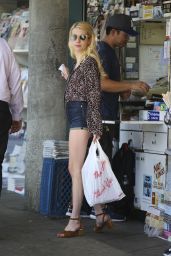 Emma Roberts - Shopping in Los Angeles 8/22/2016