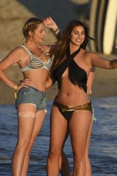 Ferne McCann Hot in Bikini - Beach in Mykonos 8/23/2016