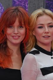 Georgia May Jagger and Clara Paget – ‘Suicide Squad’ Premiere in London 8/3/2016