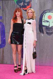 Georgia May Jagger and Clara Paget – ‘Suicide Squad’ Premiere in London 8/3/2016