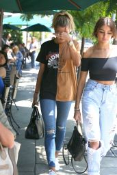Hailey Baldwin & Madison Beer - Out in West Hollywood 8/8/2016 