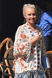 Hayden Panettiere Casual Style - NYC 8/3/2016 
