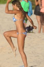 Heidi Klum in Bikini - Beach in the Caribbean 8/7/2016 
