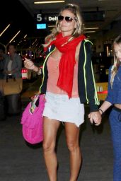 Heidi Klum Travel Outfit - LAX 8/21/2016 