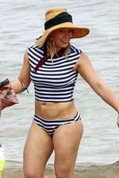 Hilary Duff in Bikini at a Beach in Malibu 8/4/2016