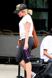 Hilary Duff - Leaving the Gym in NYC 8/18/2016 