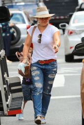 Hilary Duff - Out in New York City 8/20/2016