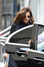 Jenna-Louise Coleman -Leaving the ITV Studios in London 8/22/2016 