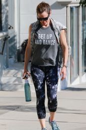 Jennifer Garner at a Gym in Brentwood, August 2016
