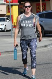 Jennifer Garner at a Gym in Brentwood, August 2016