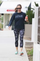 Jennifer Garner - Leaving a Gym in Brentwood 8/6/2016 