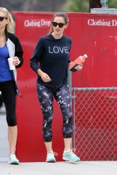 Jennifer Garner - Leaving a Gym in Brentwood 8/6/2016 