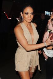 Jennifer Lopez - Arriving For Marc Anthony