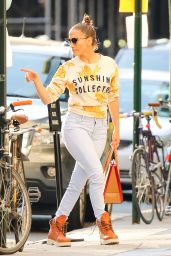 Jennifer Lopez Urban Style - Out in NYC, August 2016 