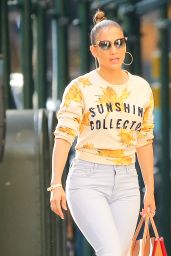 Jennifer Lopez Urban Style - Out in NYC, August 2016 