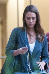 Jessica Alba - Leaving a Meeting in Los Angeles 8/8/2016