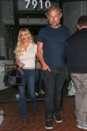 Jessica Simpson - Leaving a Mexican Restaurant in West Hollywood 8/16/2016 