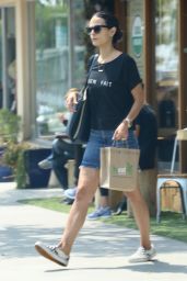 Jordana Brewster - Leaving Kreation in Brentwood, August 2016