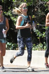 Julianne Hough - Jogging in a Park in Los Angeles 8/13/2016