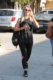 Julianne Hough Street Style - Arriving at Just Dance 8/23/2016