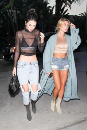 Kendall Jenner and Hailey Baldwin Concert Outfit Ideas - at the Adele Concert in LA 8/6/2016 